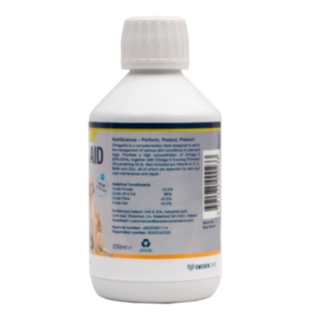 Omega Aid, tekočina za mačke in pse (250 ml)